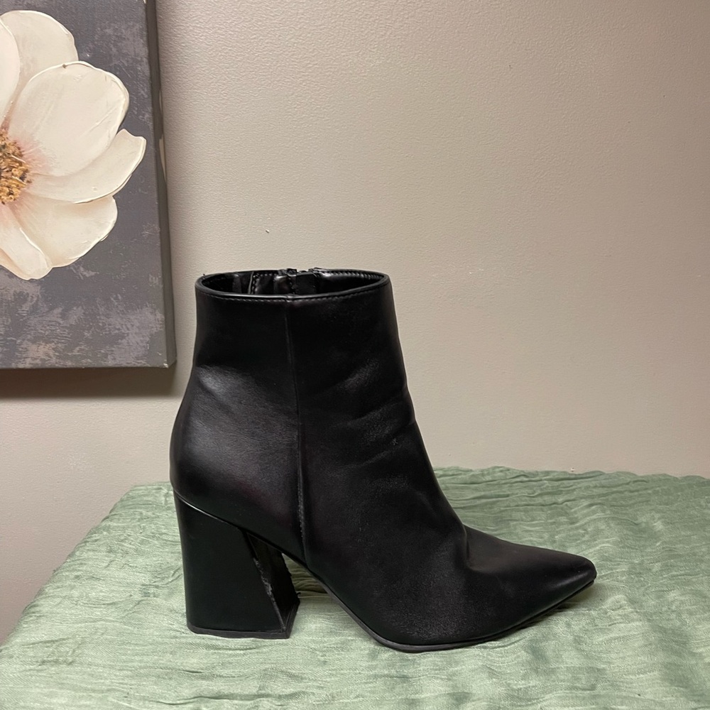 Target Black Heeled Boots